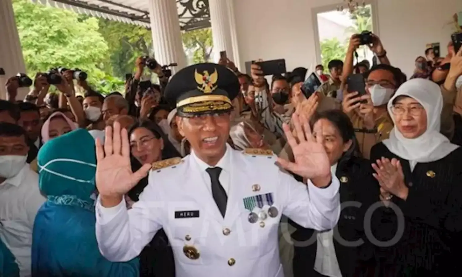 Pj Gubernur DKI Jakarta Heru Minta Wali Kota Tak Ambil Cuti pada Musim Hujan